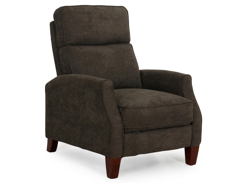 1057 Contemporary Three Way Recliner with Push Thru Arms by Synergy Home Furnishings