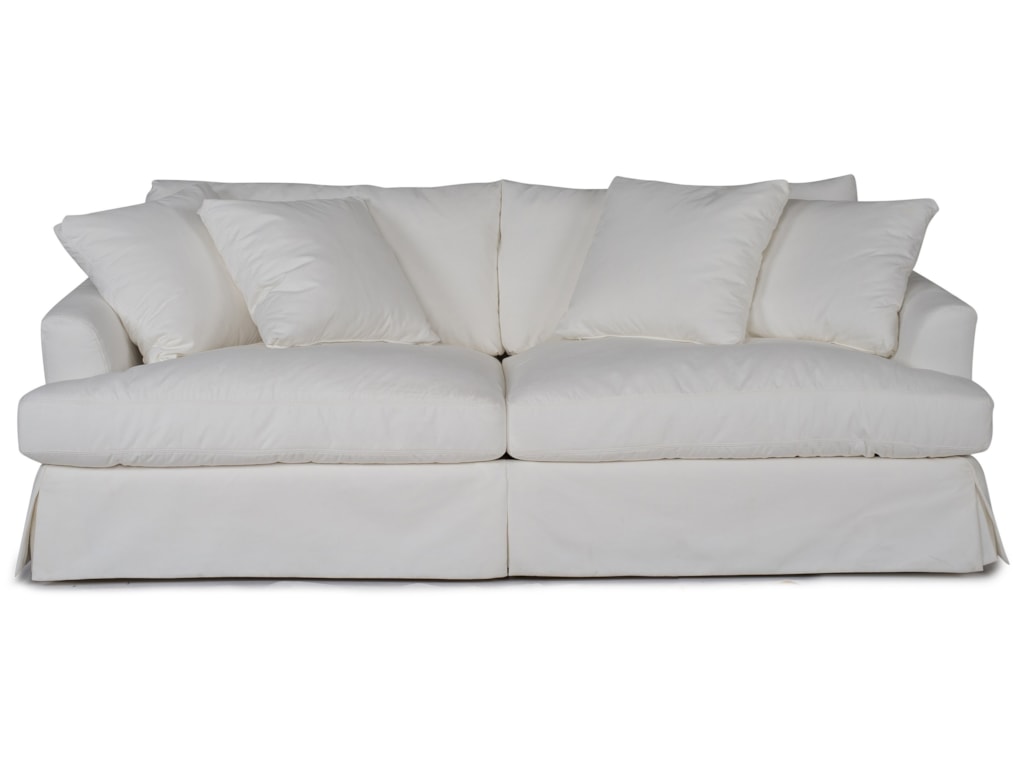 Synergy Home Furnishings 1300 Stationary 2 Seater Skirted Sofa With Synergy Home Furnishings 1300stationary Sofa