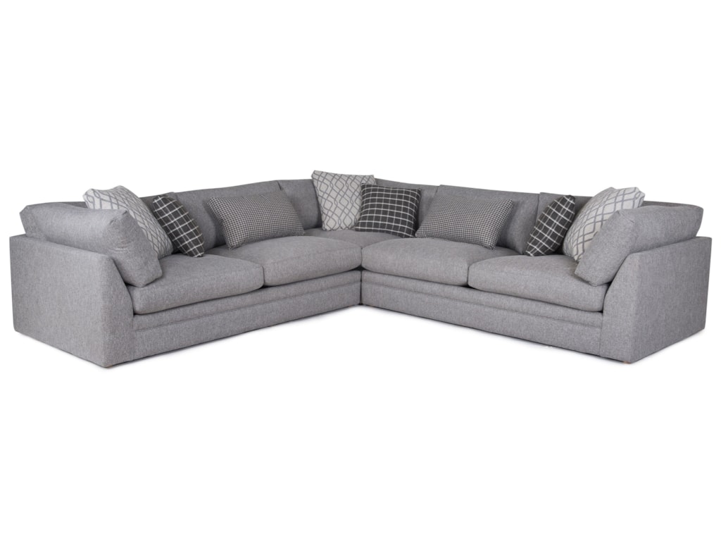 Synergy Home Furnishings 1483 Transitional 5 Seater Sectional Synergy Home Furnishings 1483transitional Sectional