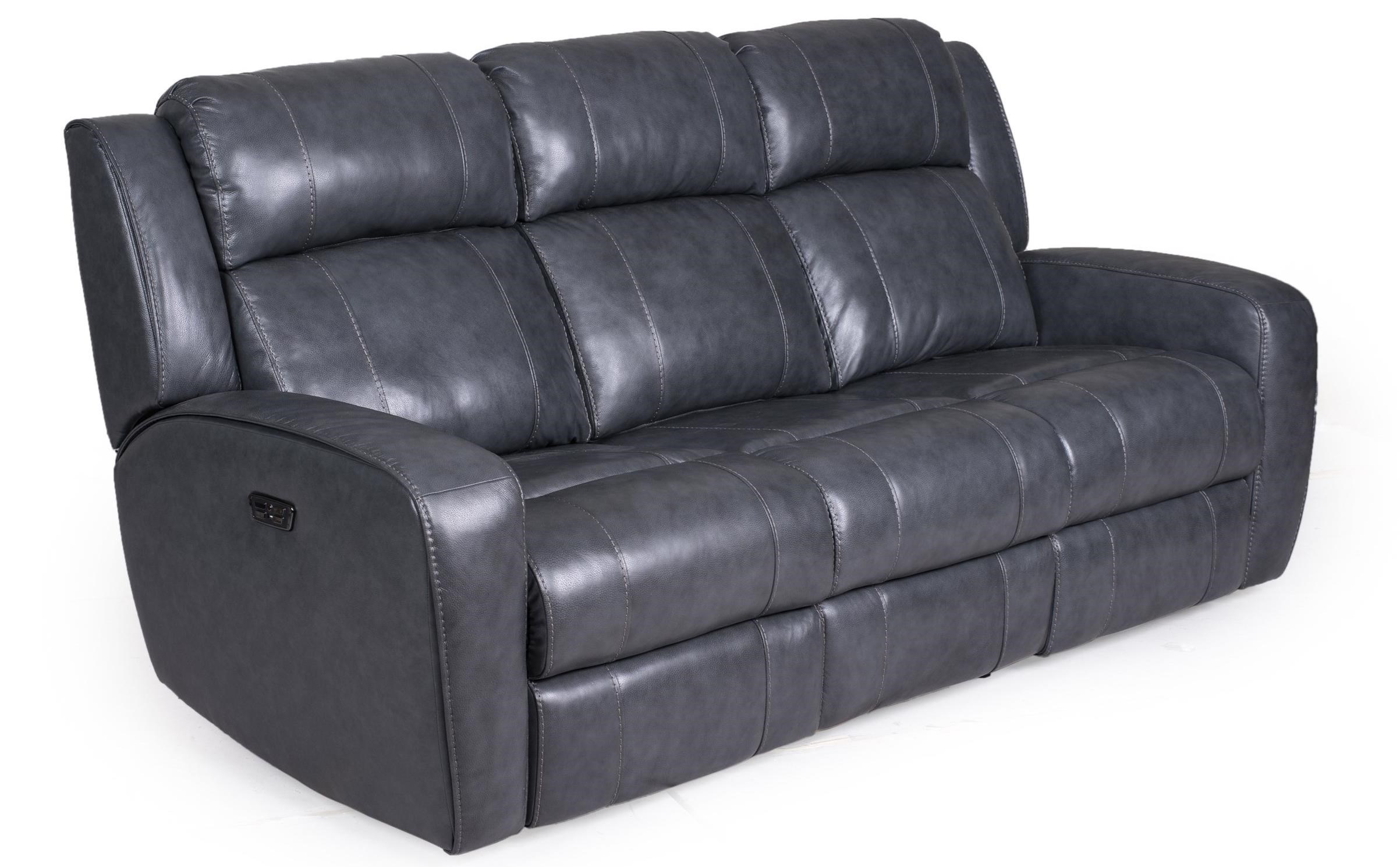Synergy Home Furnishings 1638 Power Reclining Sofa With Power Tilt