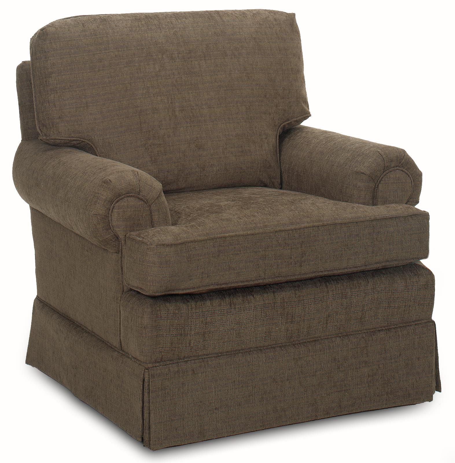 Temple Furniture American Traditional Chair With T Seat Cushion