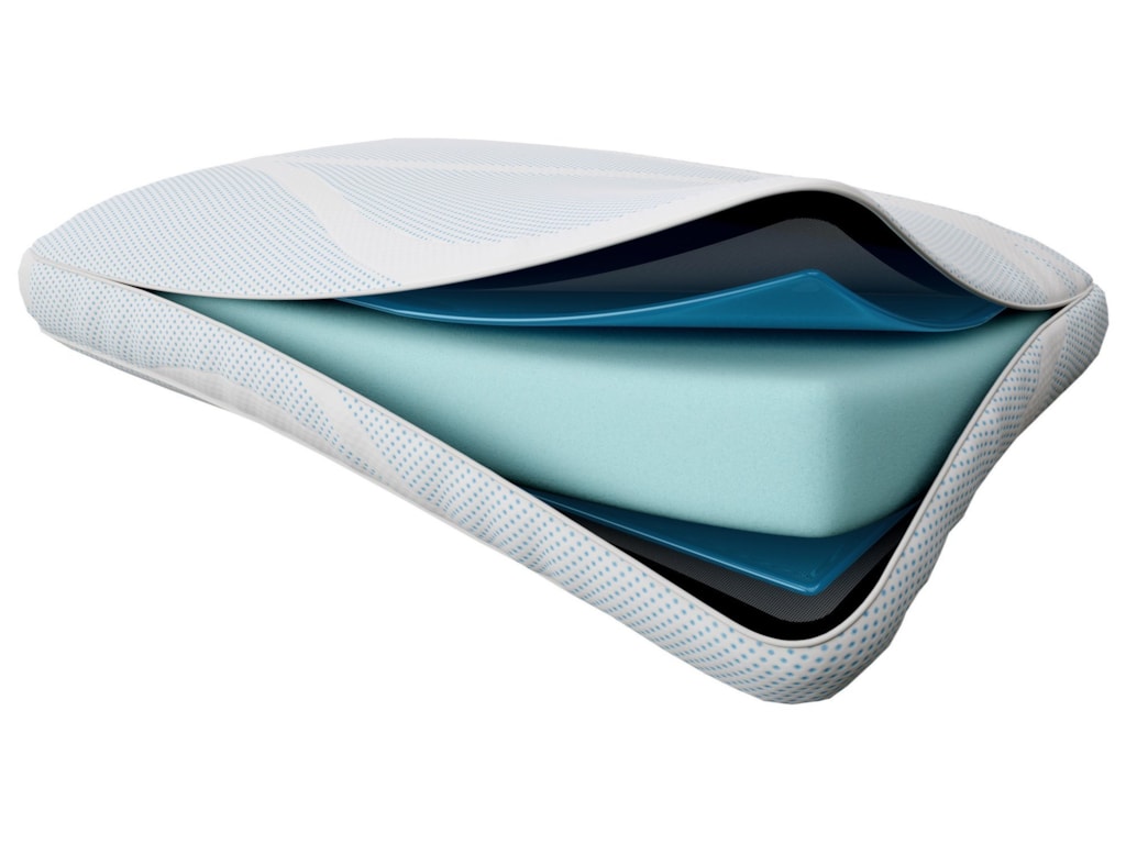Tempur-Pedic® Breeze° PillowBreeze° PROHI, Advanced Cooling Queen Pillow