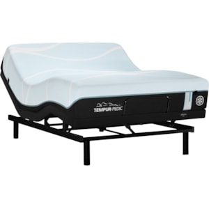 Tempur Pedic Tempur Probreeze Medium Hybrid King Tempur Probreeze Medium Hybrid Mattress And Ease 3 0 Adjustable Base Morris Home Mattress And Box Spring Sets