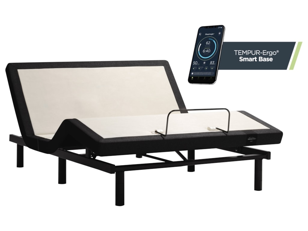Tempur Pedic Tempur Ergo Smart Base Queen Ergo 3 0 Adjustable Base And Sleeptracker Ai Howell Furniture Box Springs Foundations