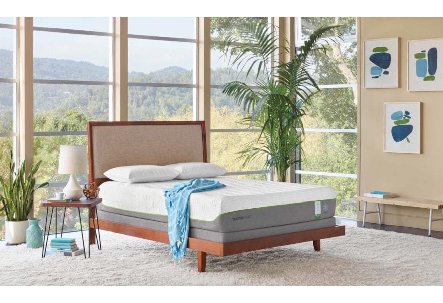 Tempur Pedic 2016 Queen Tempur Flex Supreme Breeze Mattress Johnny Janosik Mattresses