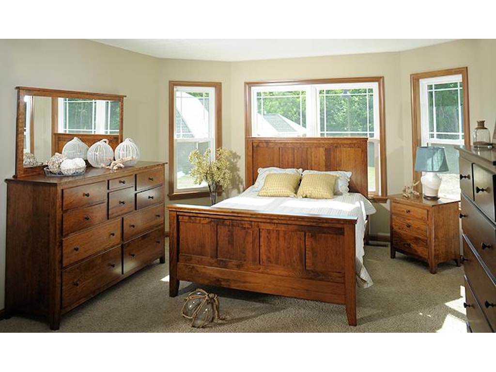 Yutzy - Urban Collection Jamestown SquareCalifornia King Panel Bed