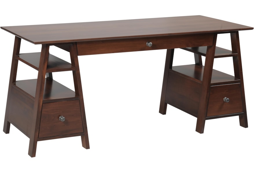 Yutzy Urban Collection Bordeaux Home Office 88011 Sawhorse Desk