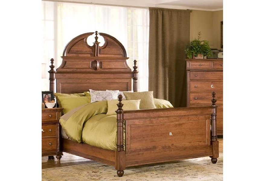Yutzy Urban Collection Monticello 29100 King Manor Bed Dunk