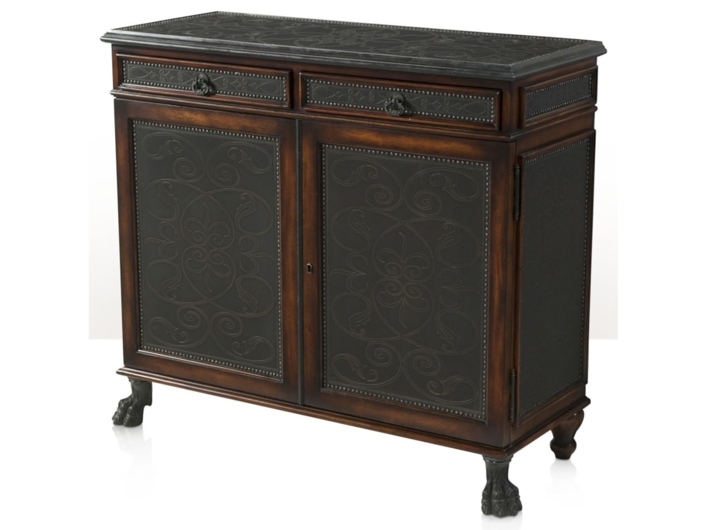 Theodore Alexander Cabinets and SideboardsRegency Walnut Side Cabinet