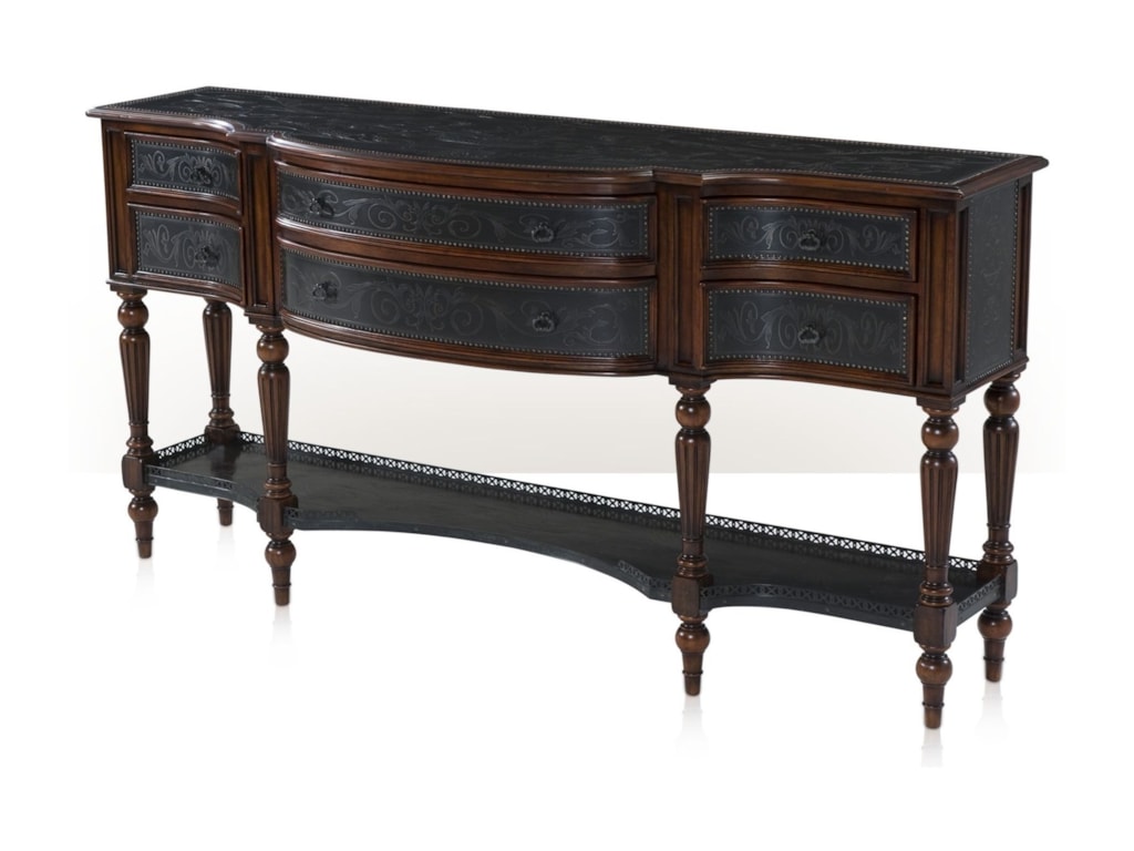 Theodore Alexander Cabinets and SideboardsBowfront Arched Sideboard
