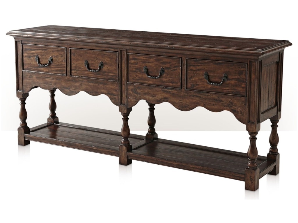 Theodore Alexander Cabinets and Sideboards4 Drawer Sideboard