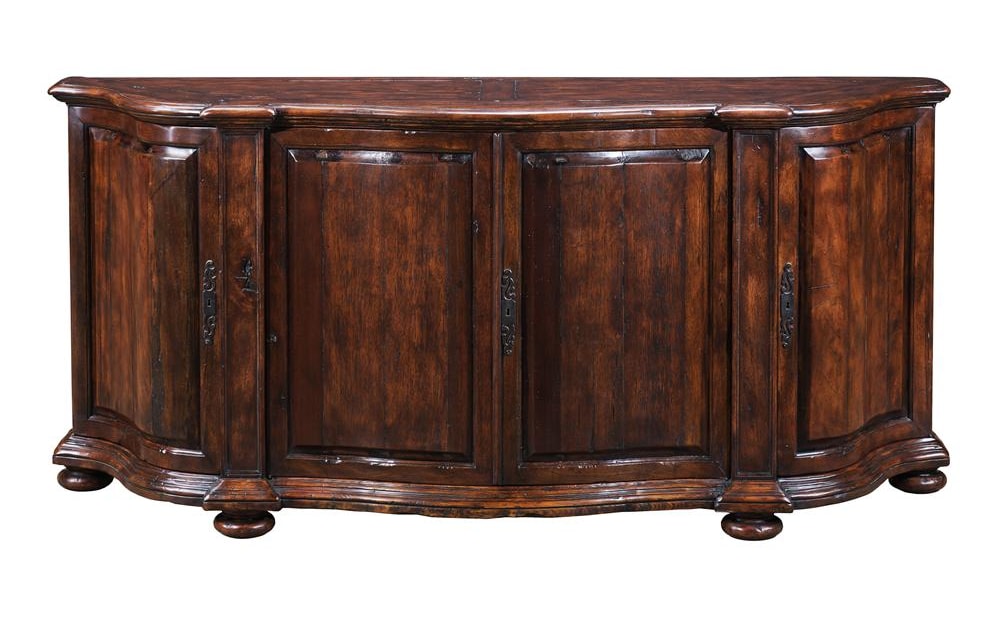 Theodore Alexander Cabinets and SideboardsDouble Serpentine Sideboard