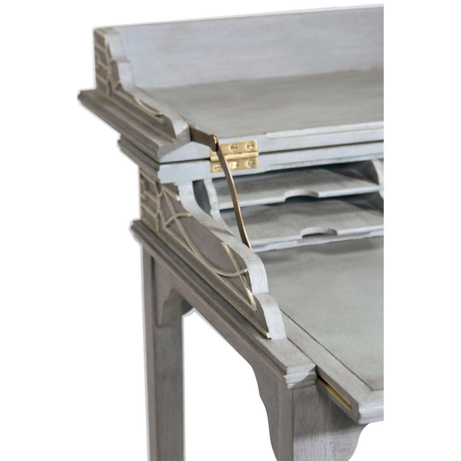 Theodore Alexander Campaign 7102 045 Morning Room Campaign Desk