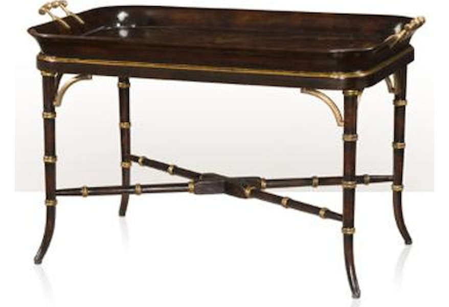 Theodore Alexander Indochine 1102 189 Graceful Pleasures Tray Baer S Furniture Cocktail Coffee Tables