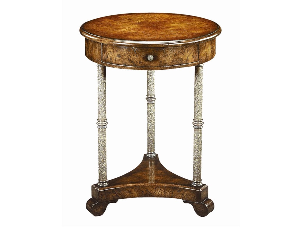 Theodore Alexander TablesRound Lamp End Table