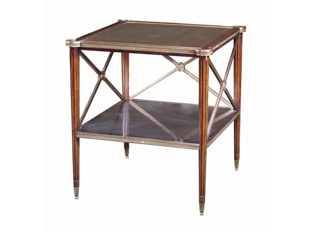 Theodore Alexander TablesSquare Paneled Side Table