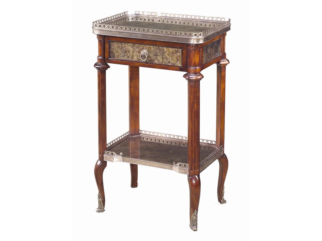 Theodore Alexander TablesTall Rectangular End Table
