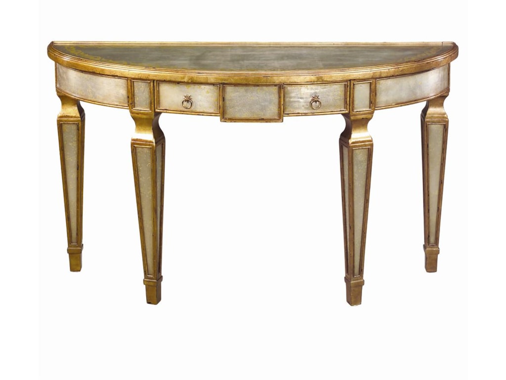 Theodore Alexander Tables 5352 001 Demi Lune Sofa Table Baer S Theodore Alexander Tablesdemi Lune Sofa Table