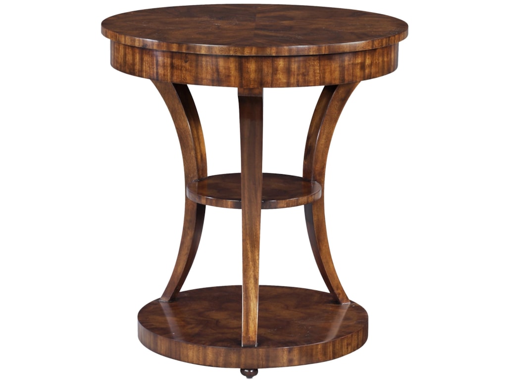 Theodore Alexander Vanucci EclecticsWalnut Lamp Table