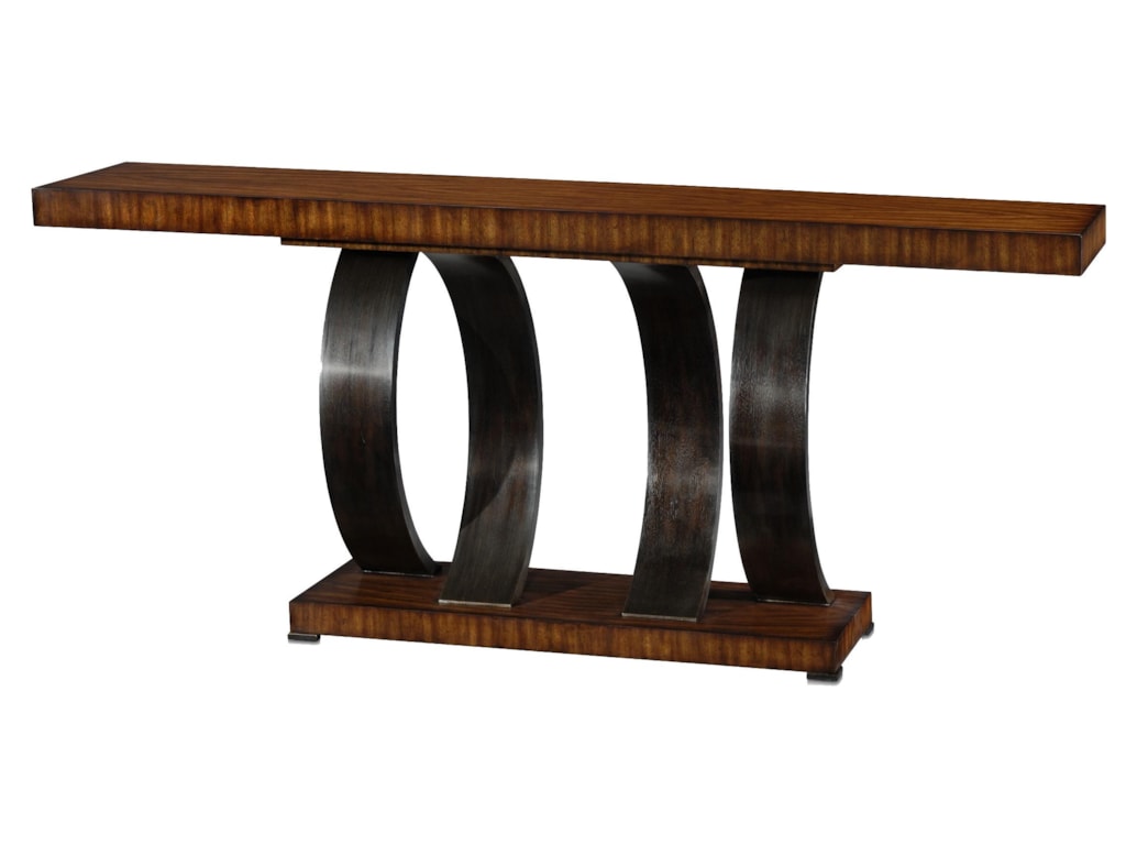 Theodore Alexander Vanucci Eclectics 5305 181 Argentinean Walnut Theodore Alexander Vanucci Eclecticswalnut Console Table