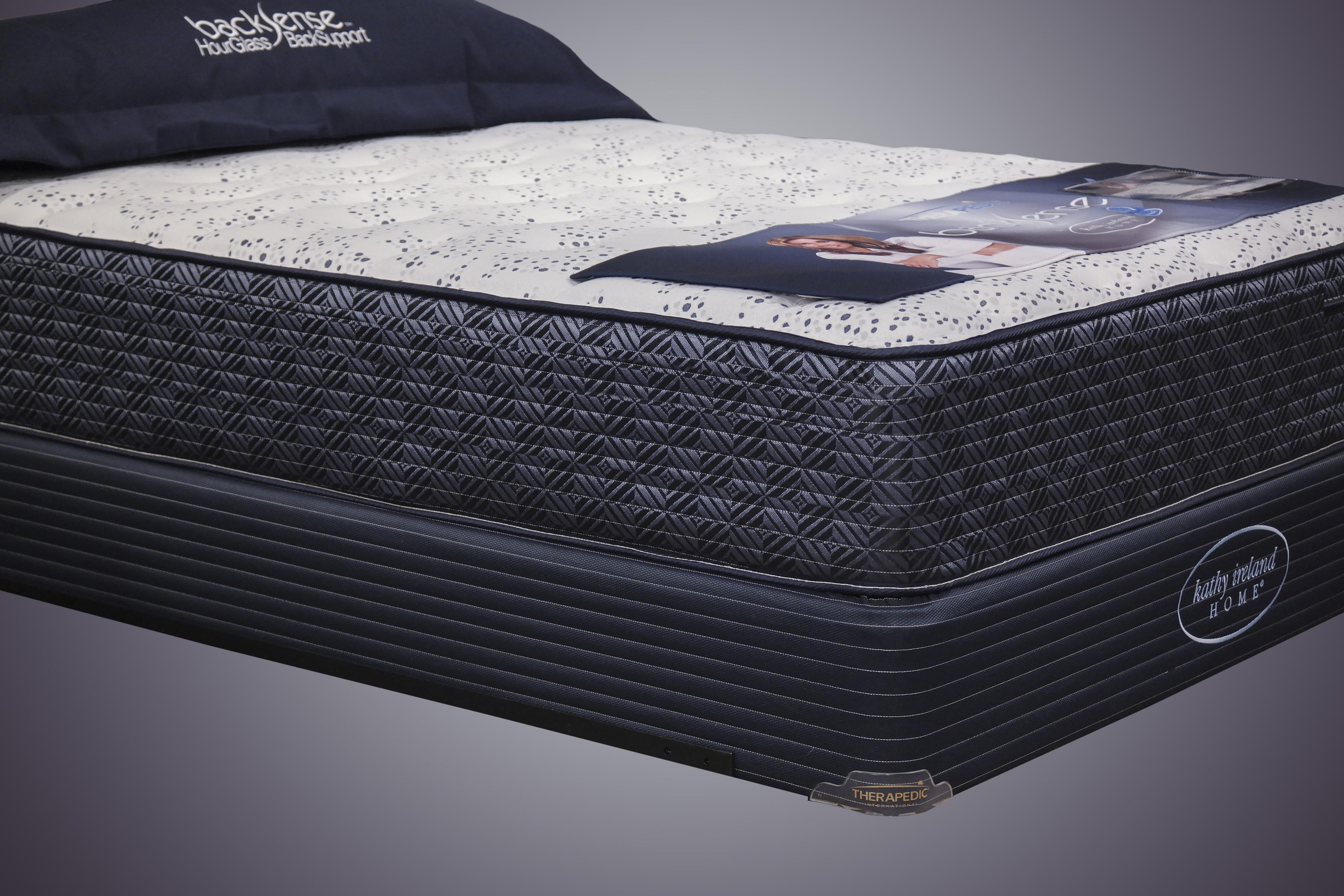 Therapedic Back Sense Morgan 3100 Q 3150 Q Queen Firm Mattress And High Profile Foundation Nassau Furniture And Mattress Matt Mattress And Box Spring