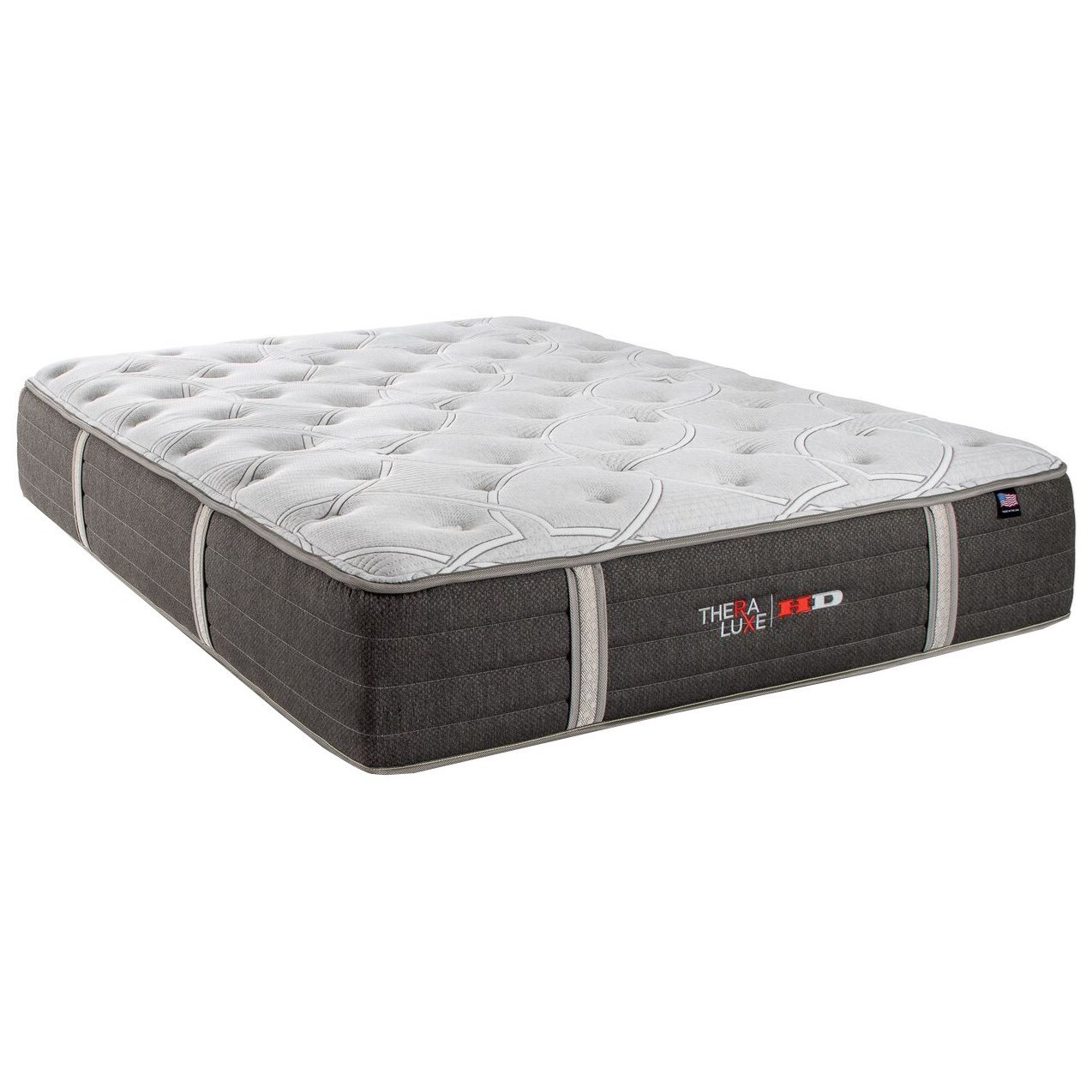 Therapedic Thera Luxe Hd Cascade King Plush Pocketed Coil Mattress Rooms And Rest Mattresses