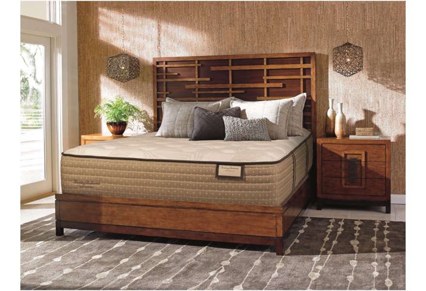 Tommy Bahama Mattress Tommy Bahama Shake The Sand Plush 6036 6036 K King Plush Luxry Mattress Baer S Furniture Mattresses
