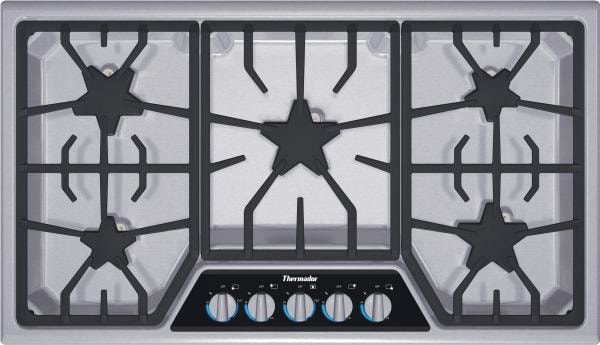 Thermador Sgsx365fs36 5 Burner Gas Cooktop Furniture And Thermador Gas Cooktops Thermador36