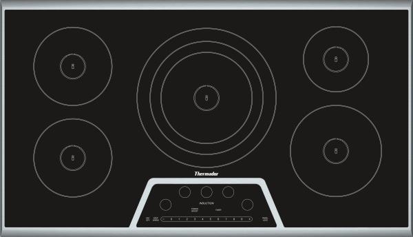 Thermador Cit365kb 36 Masterpiece Series 6 Burner Induction