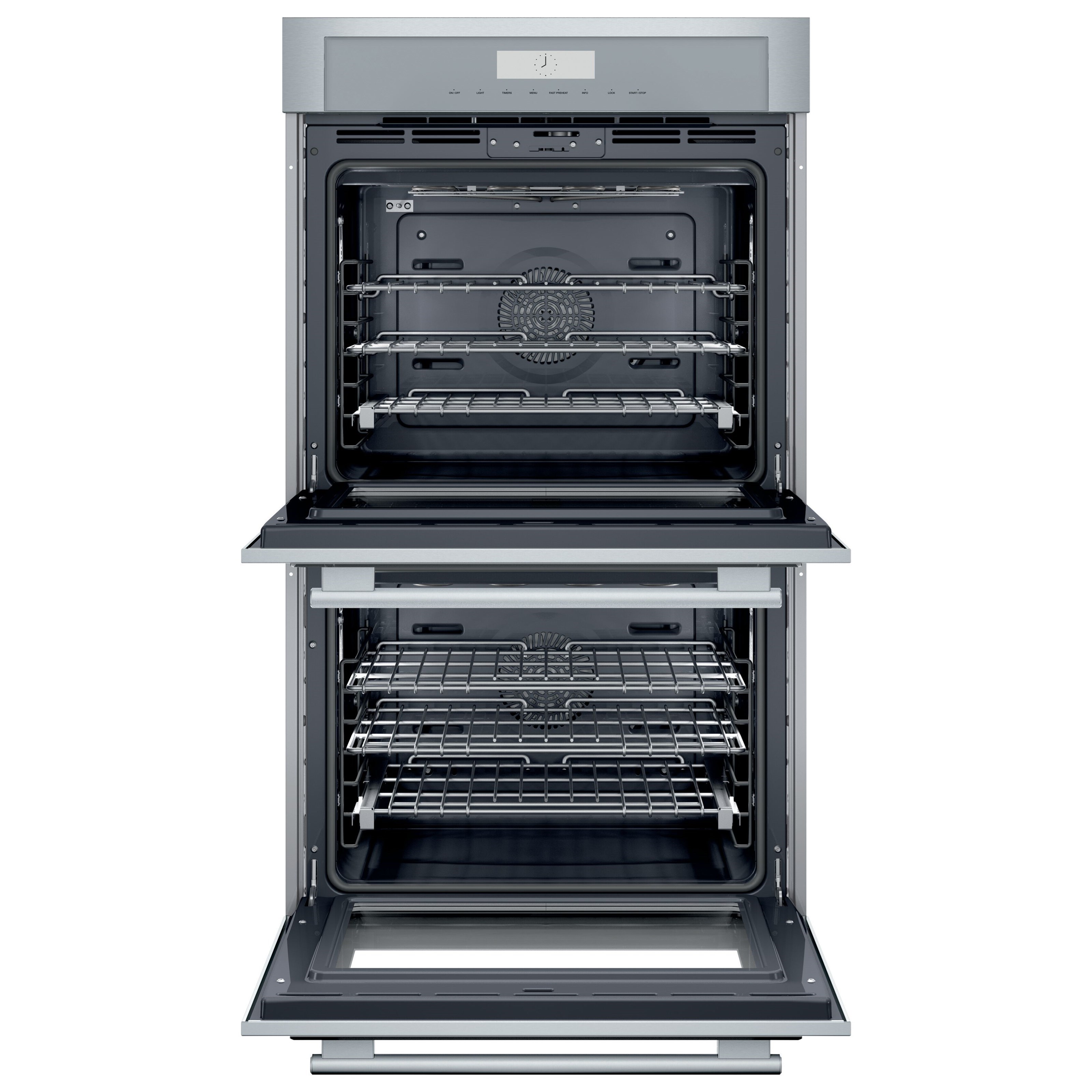 thermador double oven dimensions