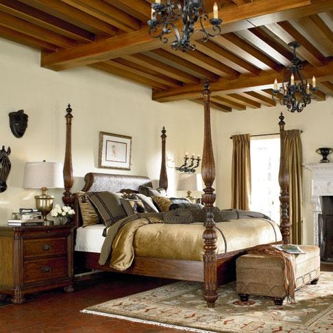 Thomasville Ernest Hemingway King Thompson Falls Bed W Low And Thomasville Ernest Hemingway King Thompson Falls Poster Bed