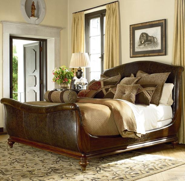 Thomasville® Ernest Hemingway Queen Aberdare Sleigh Bed