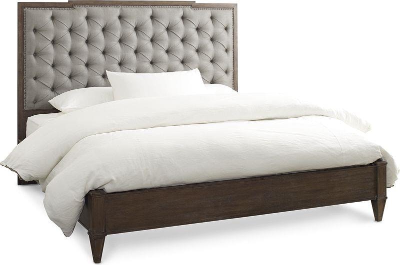 Thomasville® Harlowe & FinchMirabeau King Sized Bed w/ Wood Footboard