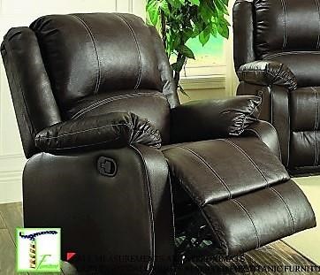 Titanic Furniture L612 Casual Reclining Chair Brown Dream Home