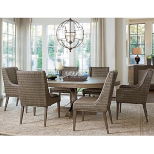 Tommy Bahama Home Cypress Point Seven Piece Dining Set With Atwell