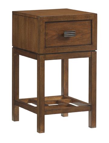 Tommy Bahama Home Island Fusion Hana Asian Inspired Night Table With Drawer Wayside Furniture Nightstands
