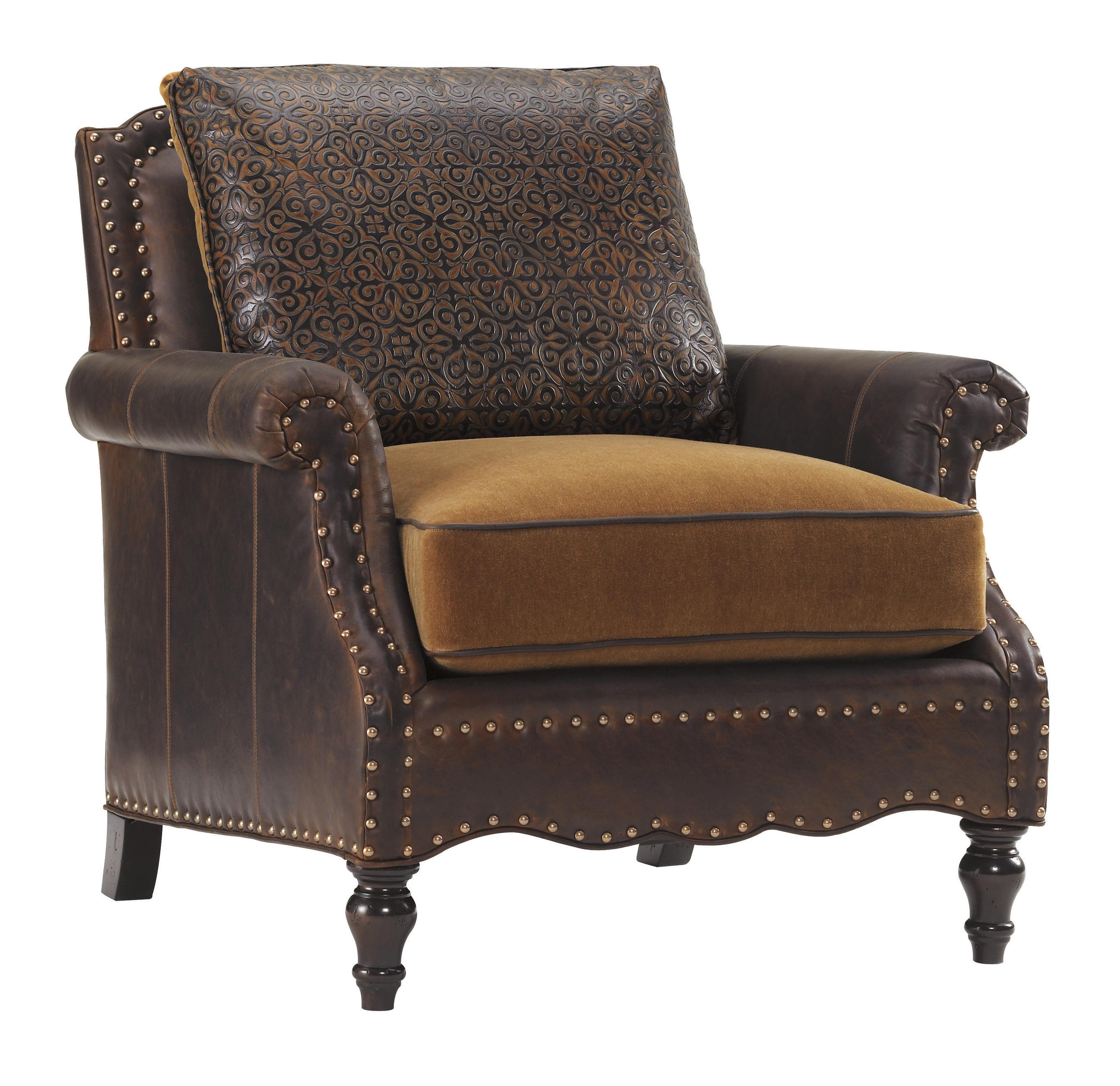 Tommy Bahama Home Tommy Bahama Upholstery Belgrave Leather Chair