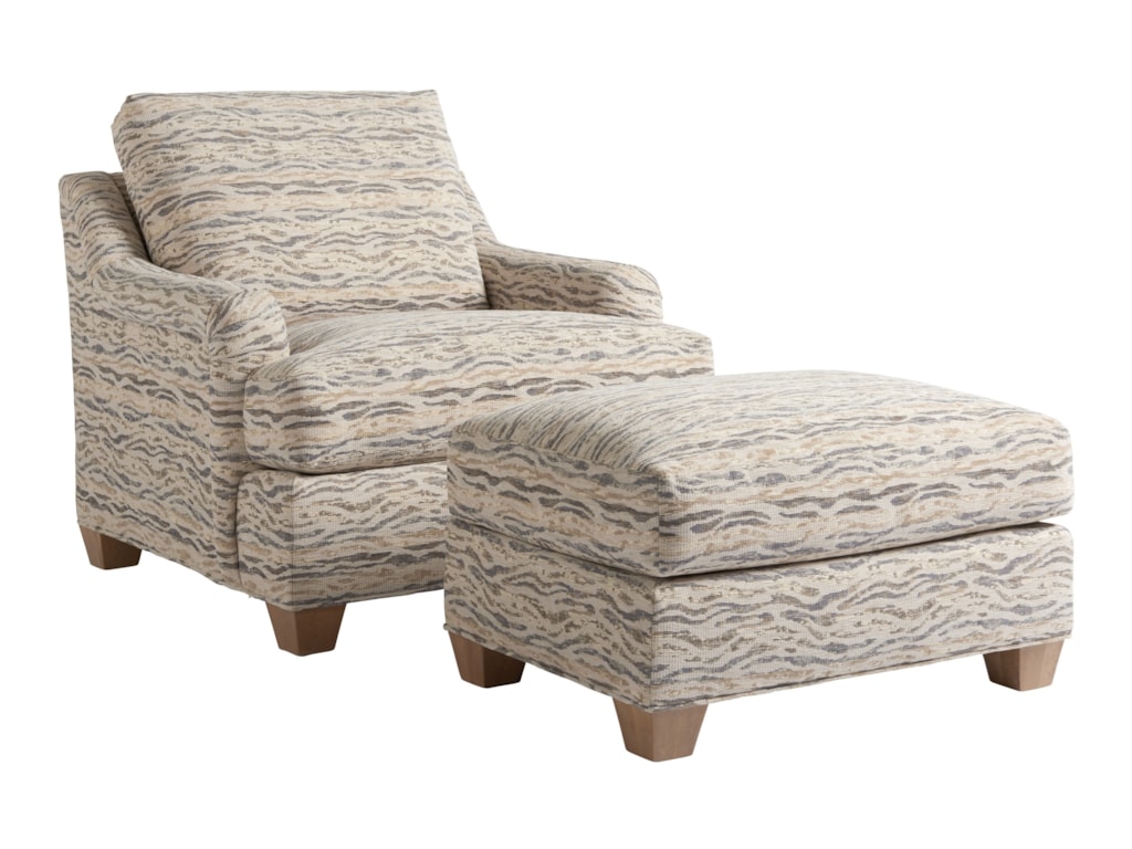 Tommy Bahama Home Los AltosBarton Chair & Ottoman Set
