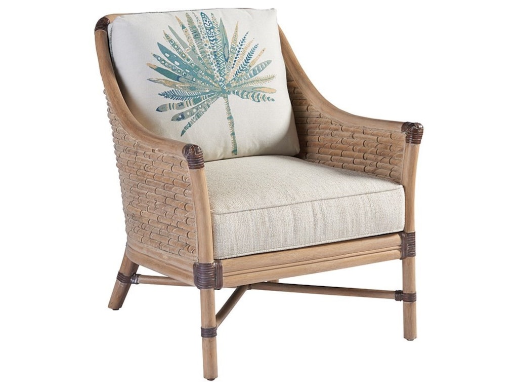 Tommy Bahama Home Los Altos 1861 11 Ashmore Woven Banana Leaf Chair Tommy Bahama Home Los Altosashmore Chair