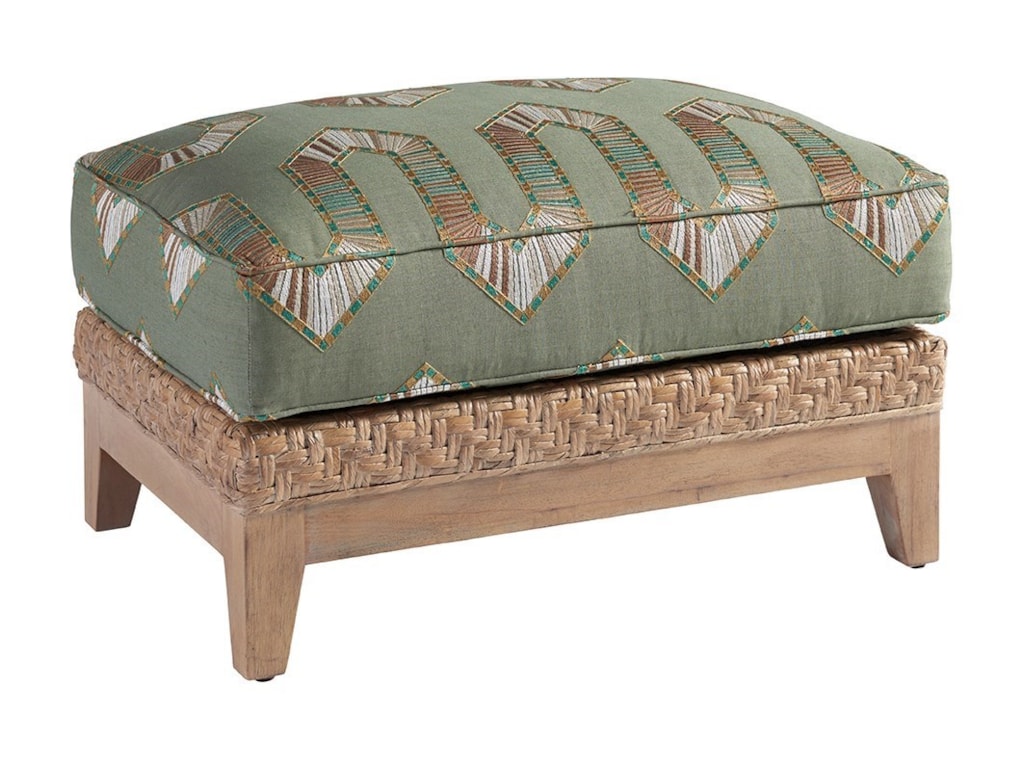 Tommy Bahama Home Los Altos 1930 44 Danville Woven Rattan Ottoman Tommy Bahama Home Los Altosdanville Ottoman