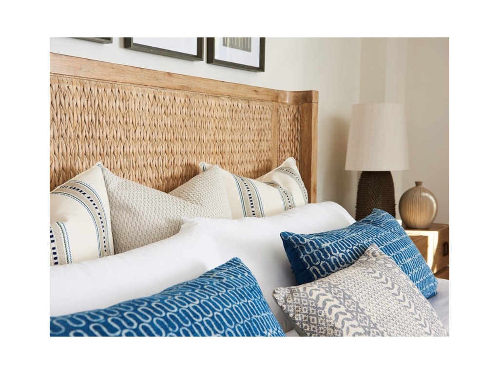 Tommy Bahama Home Los Altos Ivory Coast Queen Size Bed With