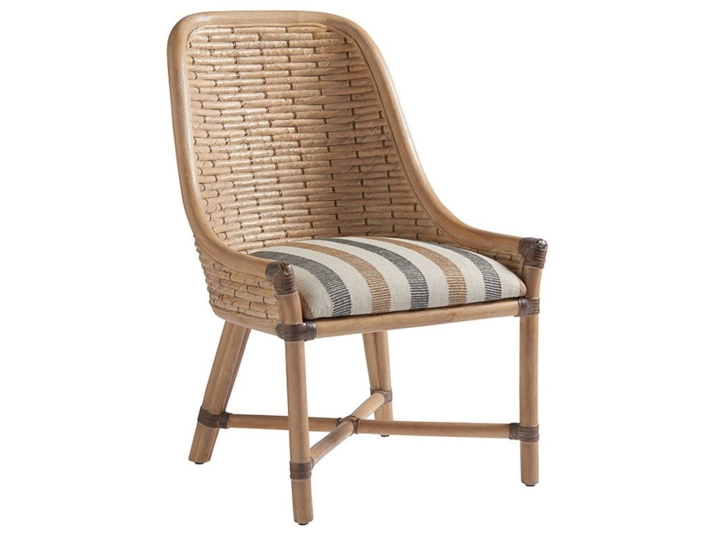 Tommy Bahama Home Los Altos 566 882 Keeling Woven Banana Leaf Side