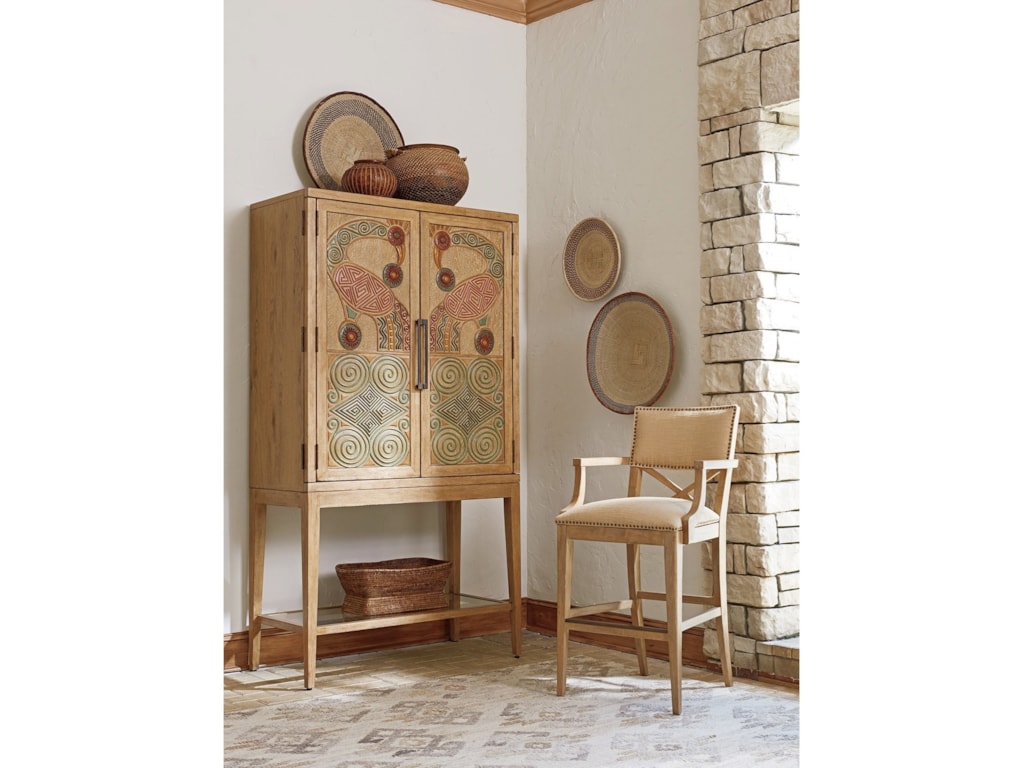 Tommy Bahama Home Los Altos 566 961c Cameroon Hand Painted