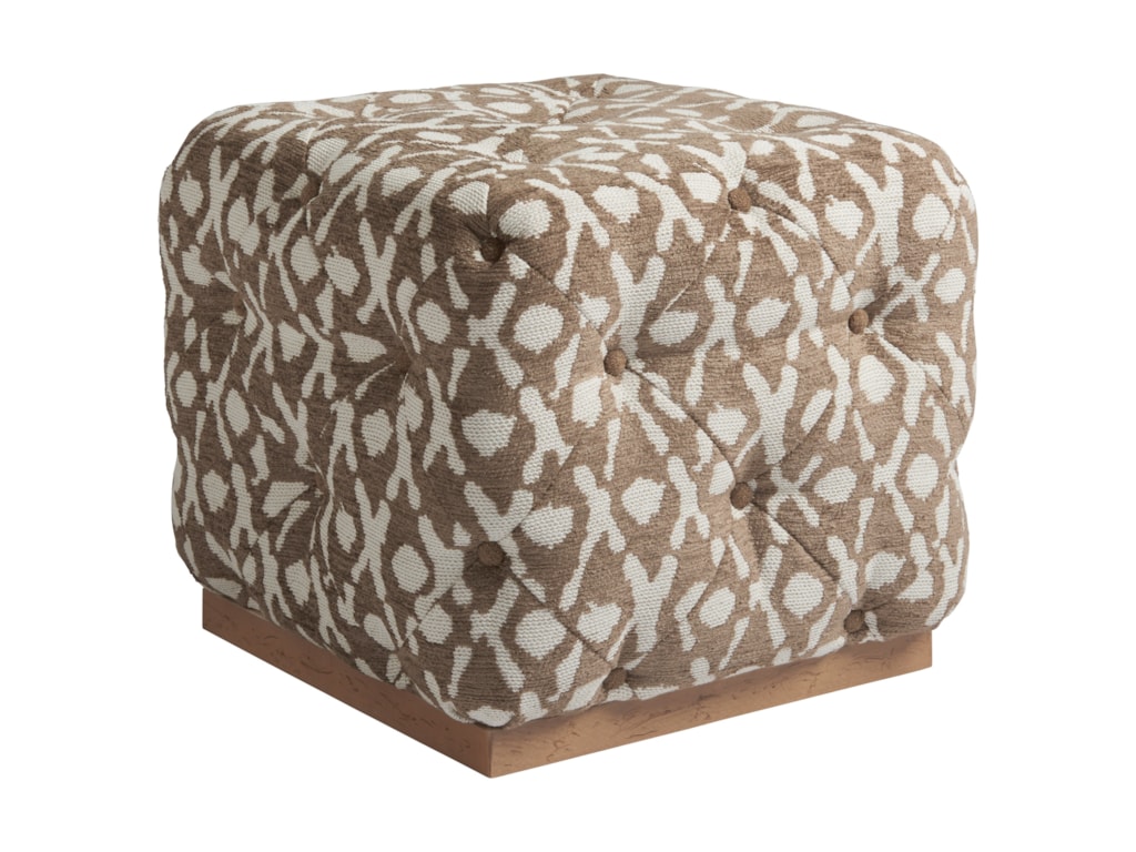 Tommy Bahama Home Los AltosAuburn Cubed Ottoman