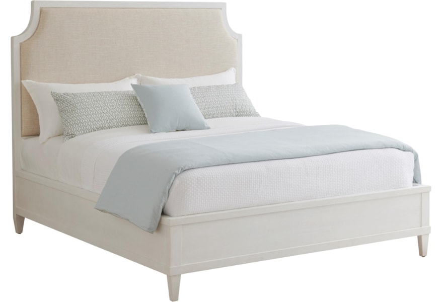 Tommy Bahama Home Ocean Breeze 570 153c Belle Isle Queen Upholstered Bed In Sanibel Fabric Hudson S Furniture Upholstered Beds
