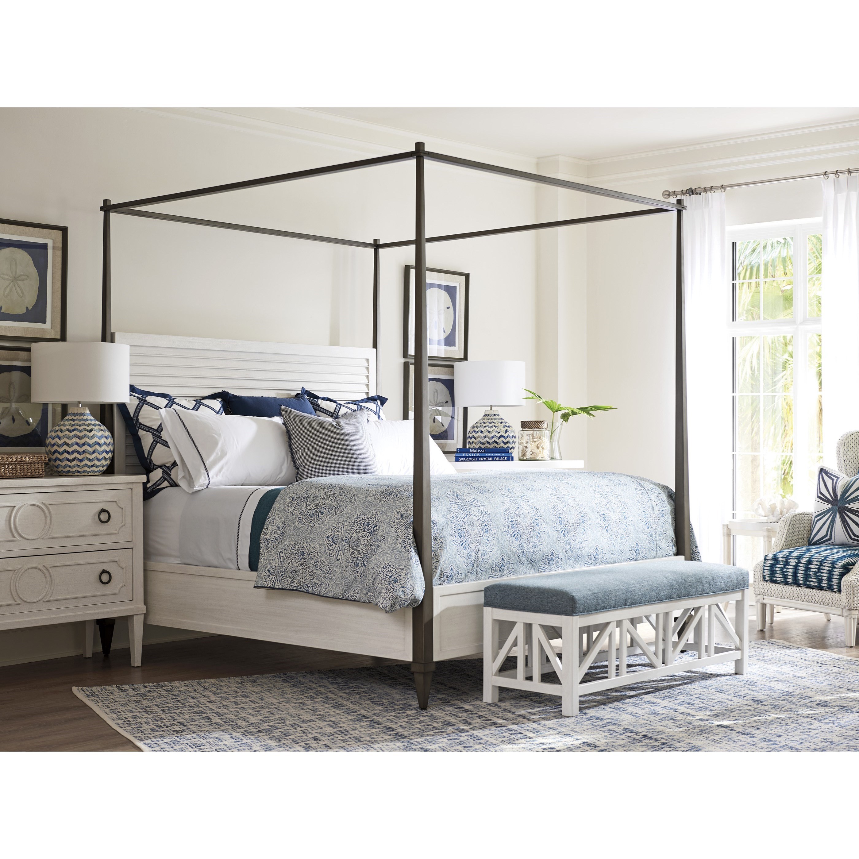 Coral Gables California King Poster Bed 