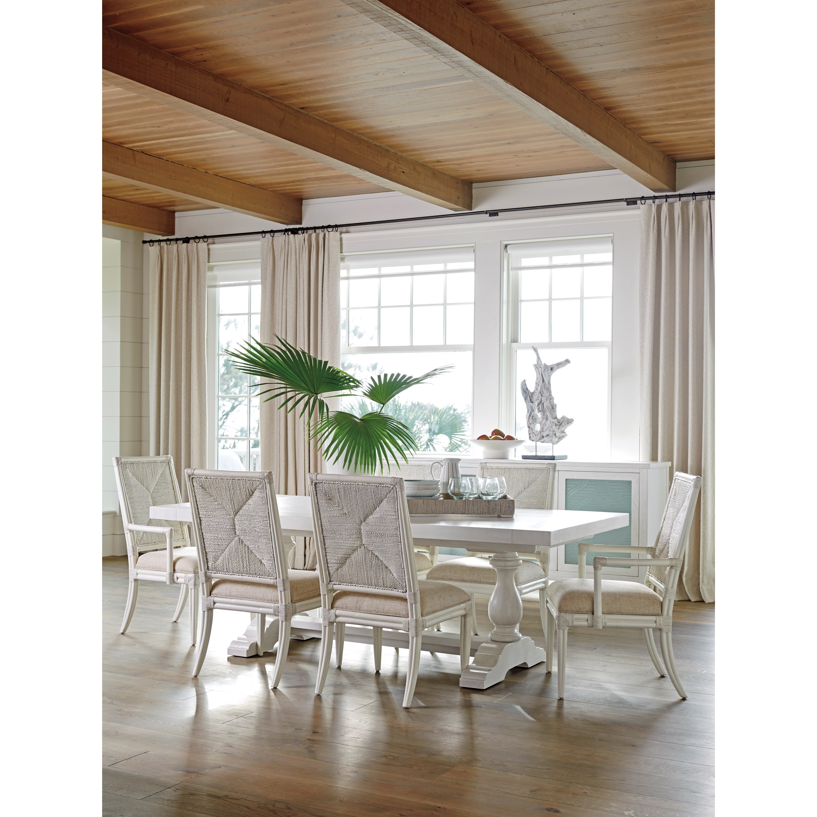 Tommy Bahama Home Ocean Breeze Captiva Rectangular Dining Table Wayside Furniture Dining Tables