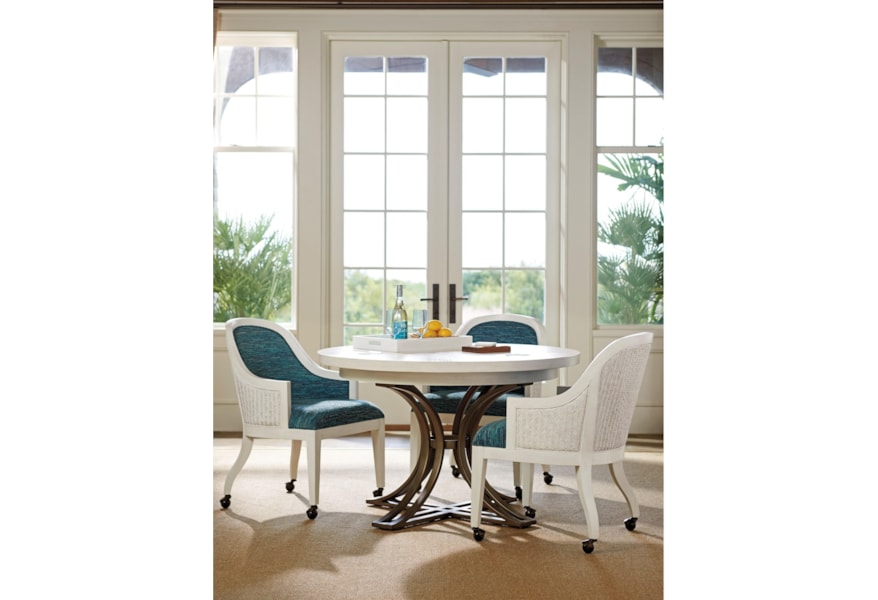 Tommy Bahama Home Ocean Breeze 570 887 Bayview Dining Arm Chair