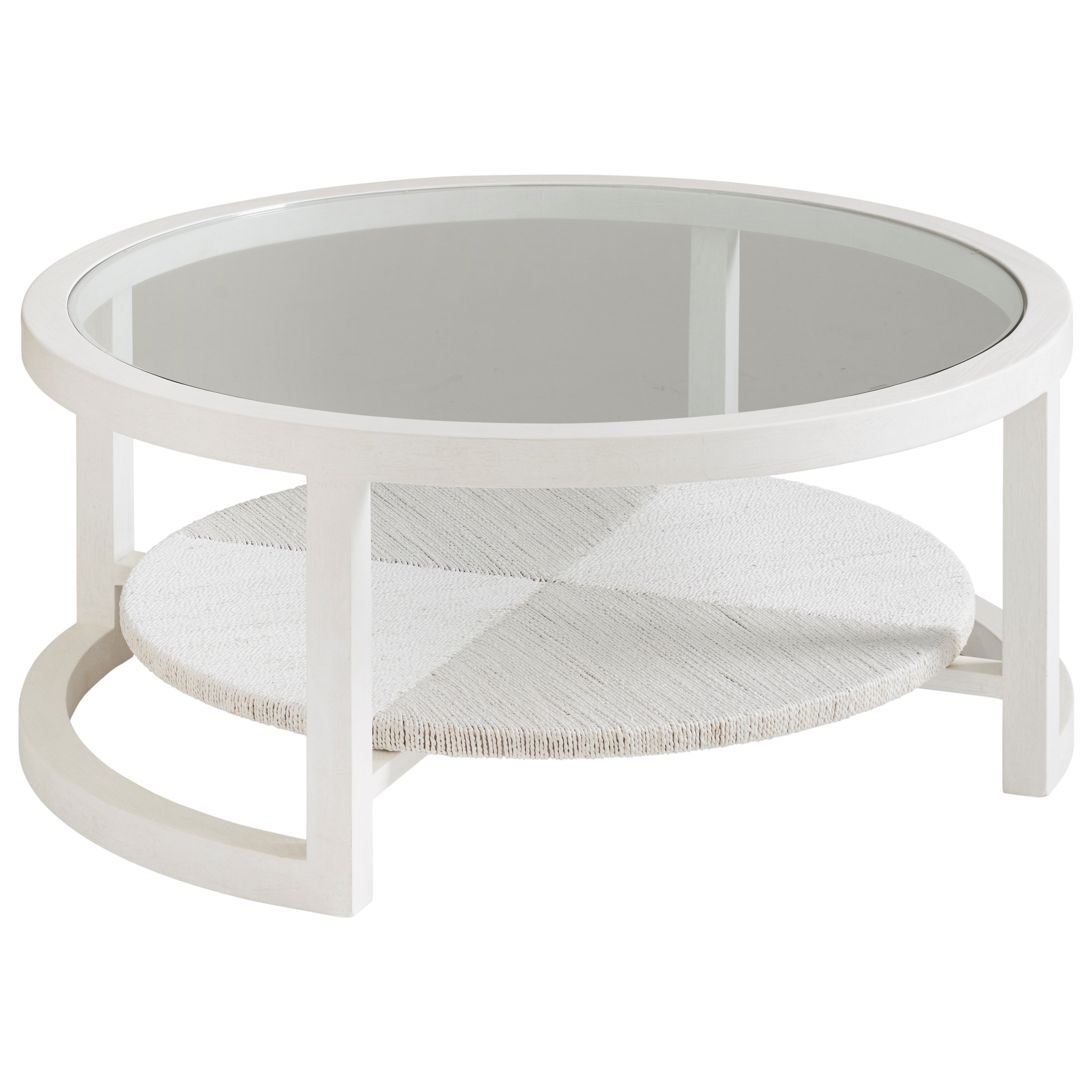 Tommy Bahama Home Ocean Breeze Lex 570 947 Pompano Round Cocktail Table Hudson S Furniture Cocktail Coffee Tables