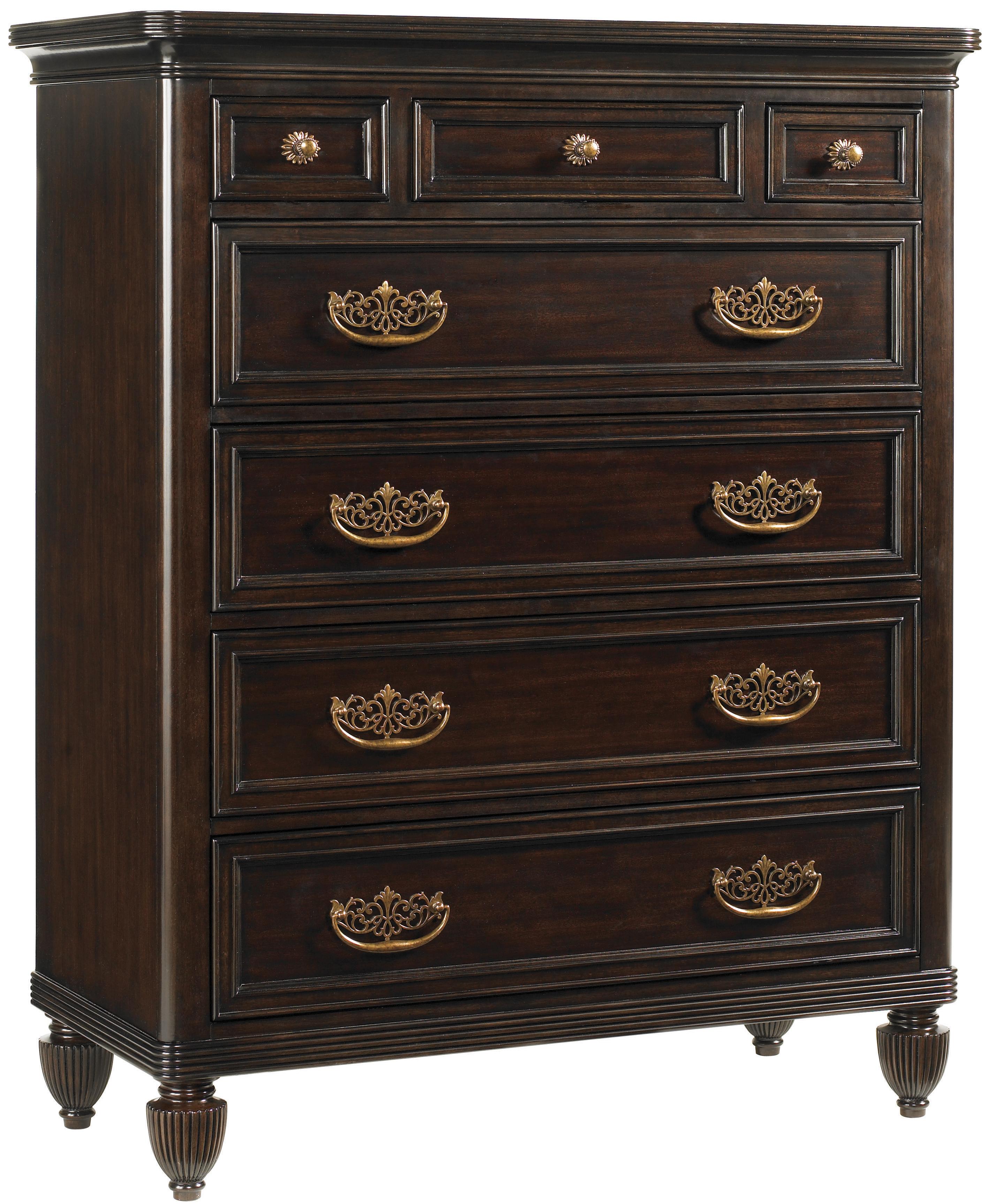 Tommy Bahama Home Royal Kahala 537 307 Seven Drawer Mauna Chest
